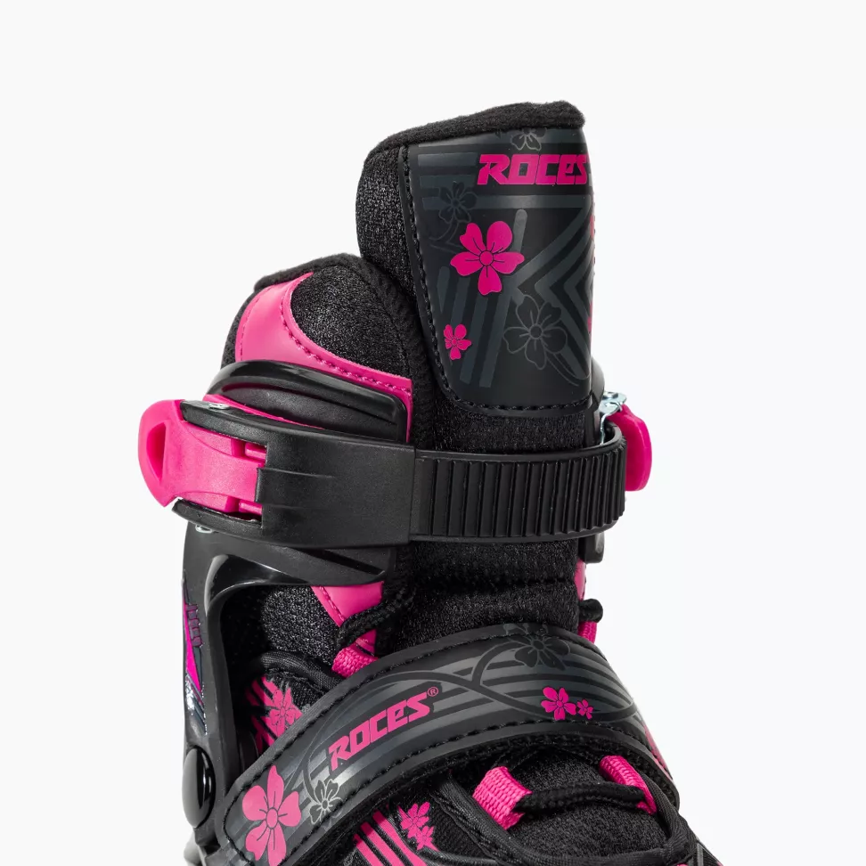 Коньки детские Roces Jokey Ice 3.0 Girl black/pink
