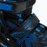 Коньки прогулочные детские Roces Jokey Ice 3.0 Boy черно-голубые 450707