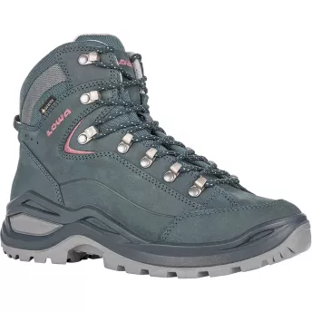 LOWA черевики Renegade Evo GTX MID W steel blue-old rose