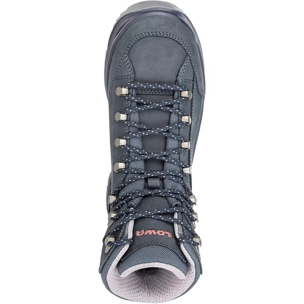 LOWA ботинки Renegade Evo GTX MID W steel blue-old rose