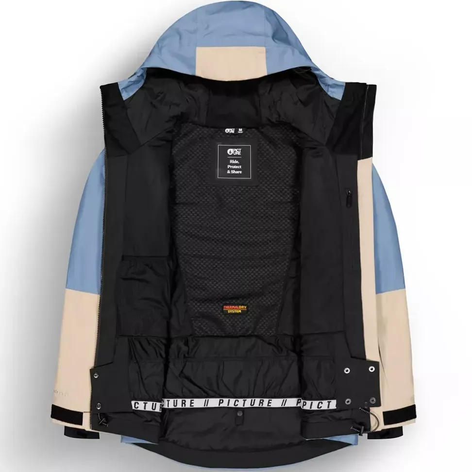 Picture Organic куртка лижна Seen W 2026 stonewash