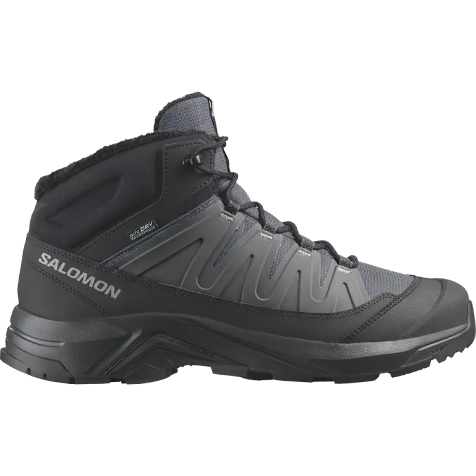 Ботинки Salomon X-ADVENTURE COLDRUSH WP мужские серые