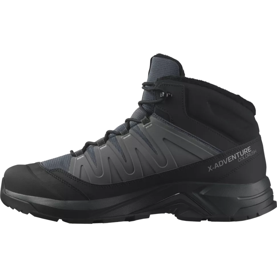 Ботинки Salomon X-ADVENTURE COLDRUSH WP мужские серые