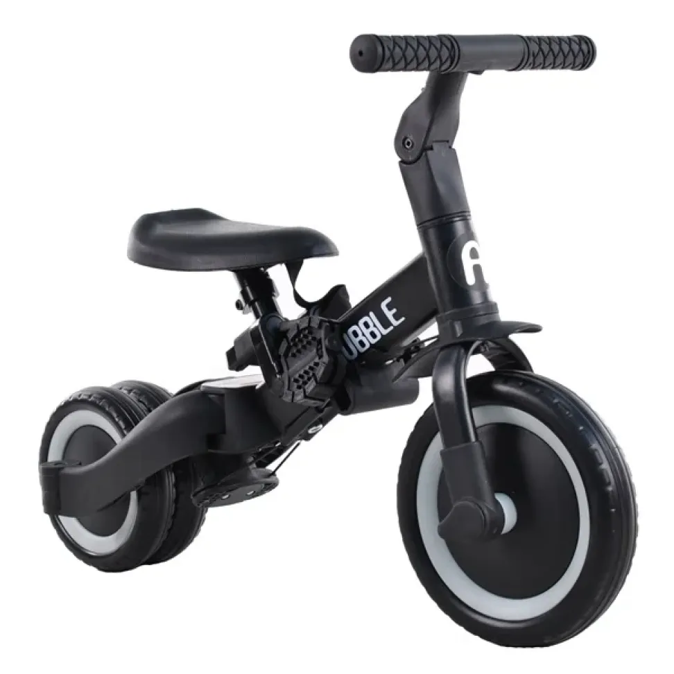 Велосипед детский трехколесный Ardis 12 BUBBLE TR007 5 в 1 черный