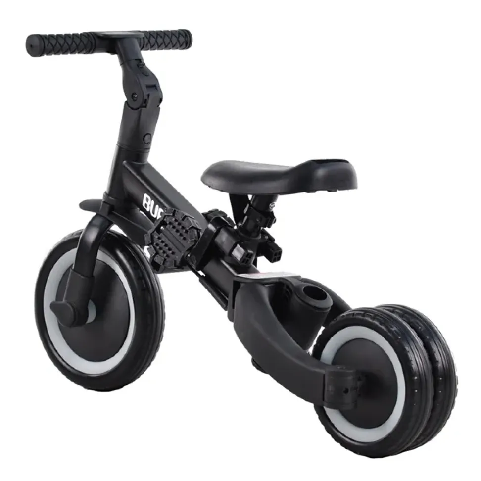 Велосипед детский трехколесный Ardis 12 BUBBLE TR007 5 в 1 черный