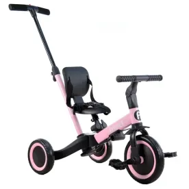 Велосипед дитячий триколісний Ardis 12 BUBBLE TR007 5 в 1 рожевий