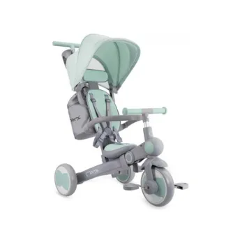 Трехколесный велосипед 4 в 1 Solivia, MoMi green
