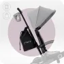 Детский трехколесный велосипед 4в1 MoMi SOLIVIA grey велосипед с родительской ручкой, велосипед детский