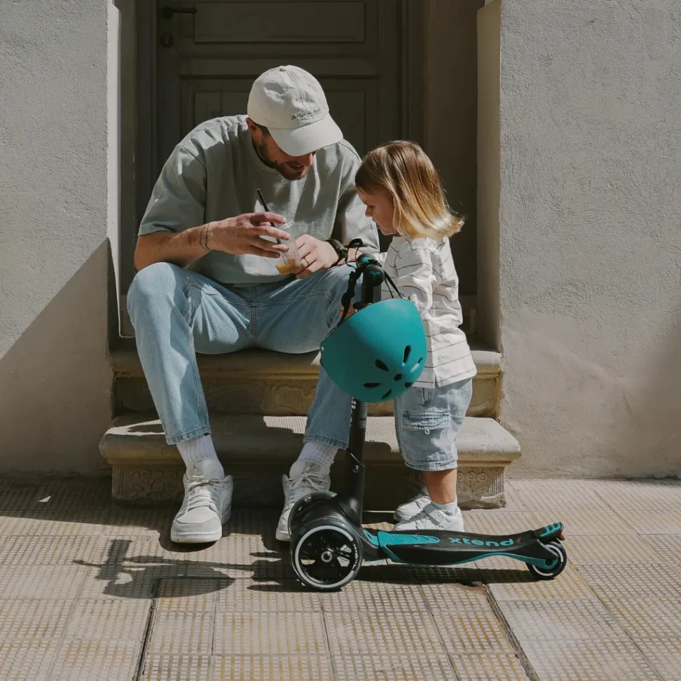 Самокат 4 в 1 SmarTrike Xtend Scooter + Ride-on Teal