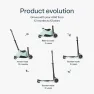 Самокат 4 в 1 SmarTrike Xtend Scooter + Ride-on Soft Green