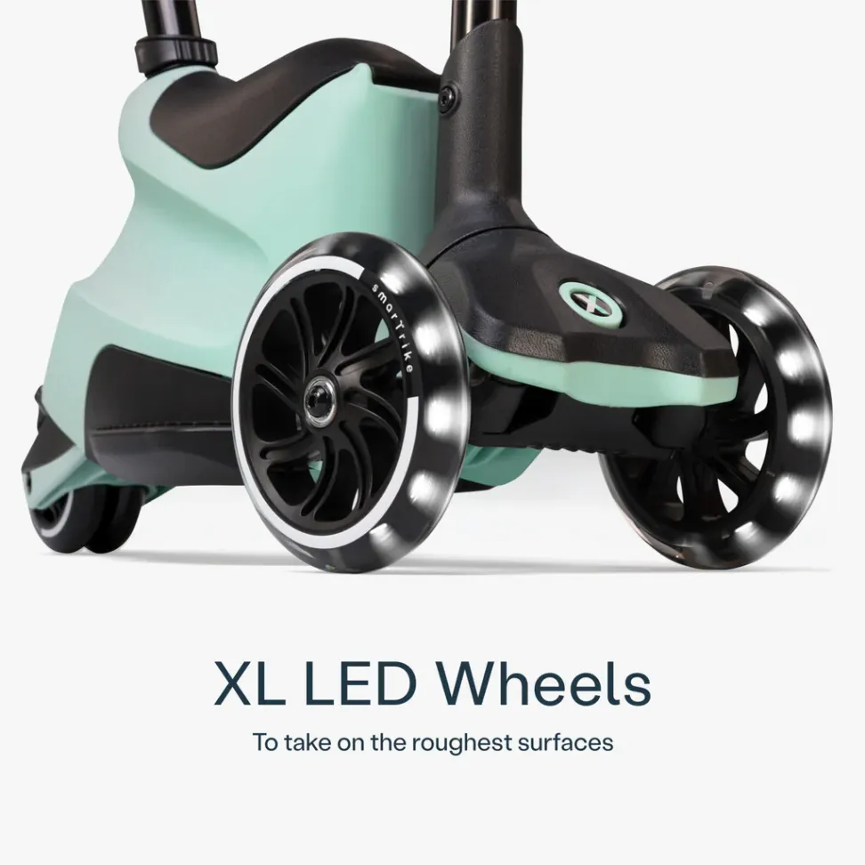Самокат 4 в 1 SmarTrike Xtend Scooter + Ride-on Soft Green
