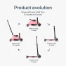 Самокат 4 в 1 SmarTrike Xtend Scooter + Ride-on Salmon Pink