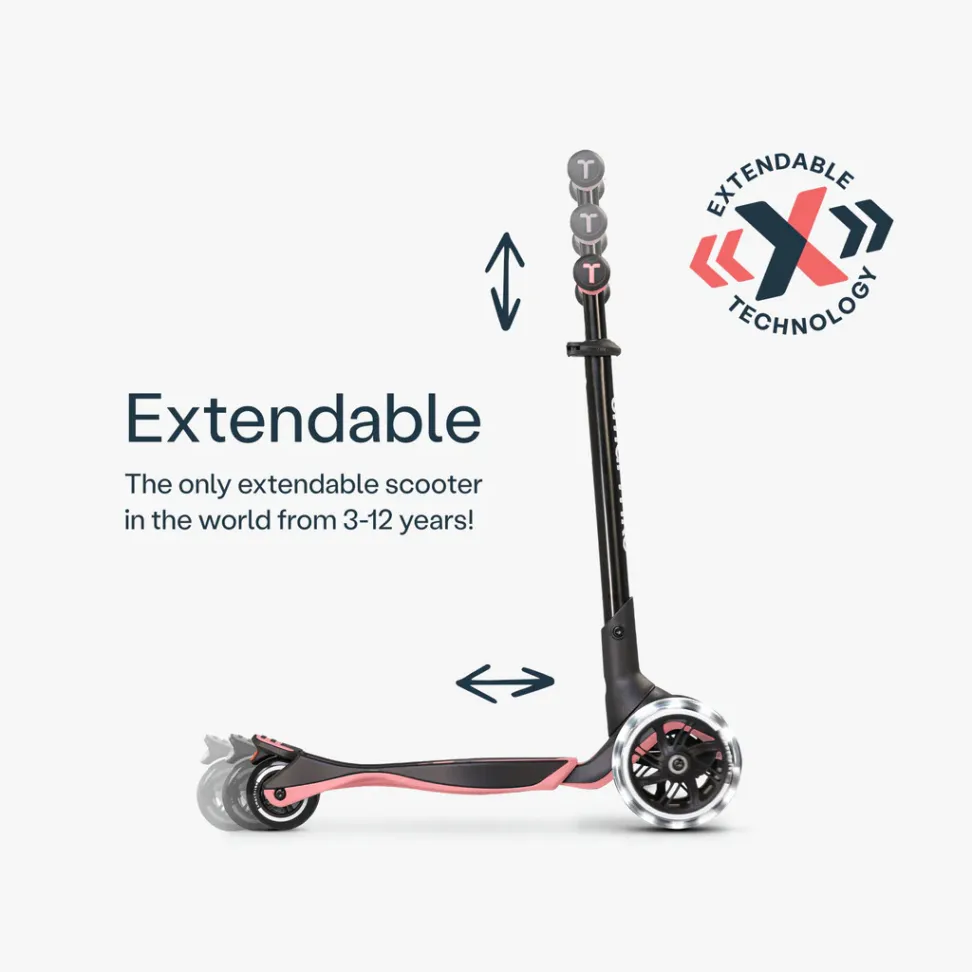 Самокат 4 в 1 SmarTrike Xtend Scooter + Ride-on Salmon Pink