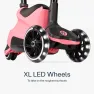 Самокат 4 в 1 SmarTrike Xtend Scooter + Ride-on Salmon Pink