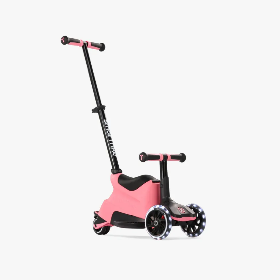 Самокат 4 в 1 SmarTrike Xtend Scooter + Ride-on Salmon Pink