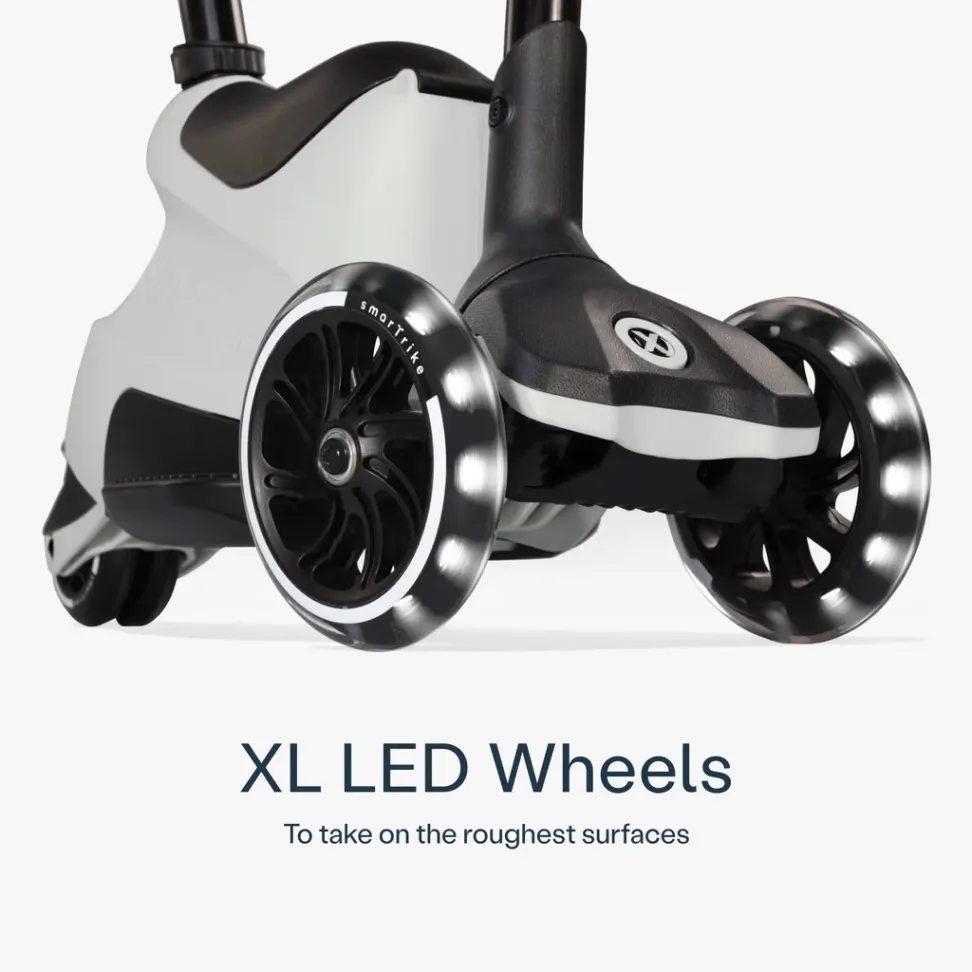 Самокат 4 в 1 SmarTrike Xtend Scooter + Ride-on Cool Grey