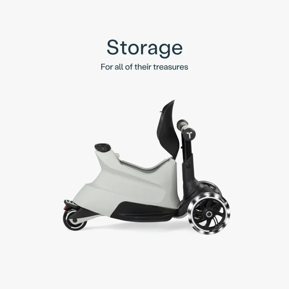 Самокат 4 в 1 SmarTrike Xtend Scooter + Ride-on Cool Grey