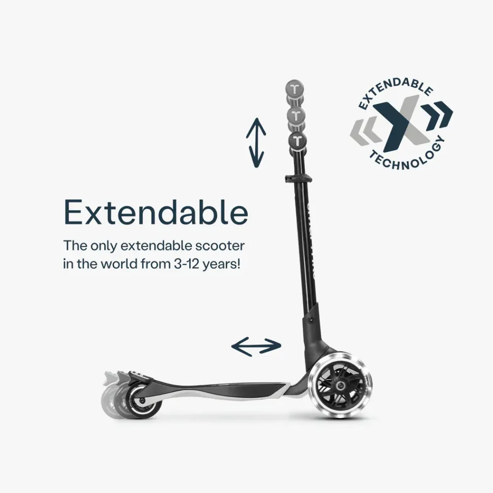 Самокат 4 в 1 SmarTrike Xtend Scooter + Ride-on Cool Grey
