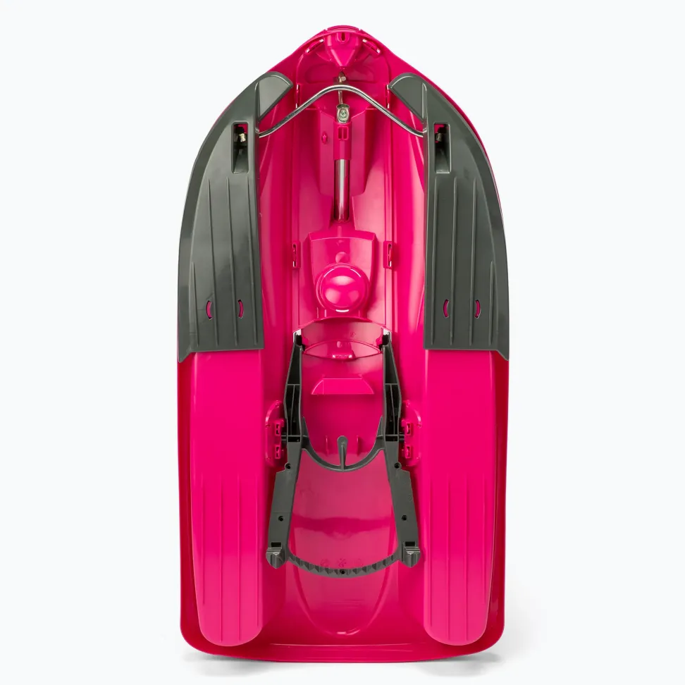 Санки с рулем детские Hamax Sno Zebra розовые 503515