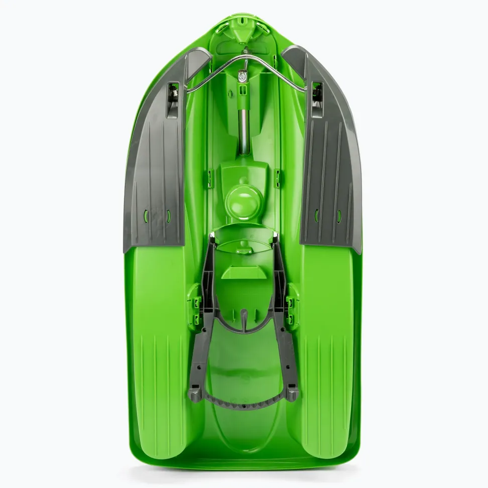 Санки с рулем детские Hamax Sno Zebra зеленые 503516