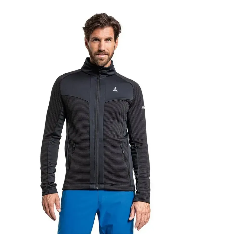 Кофта флисовая Schoeffel м FLEECE JACKET FILZMOOS 9990 black