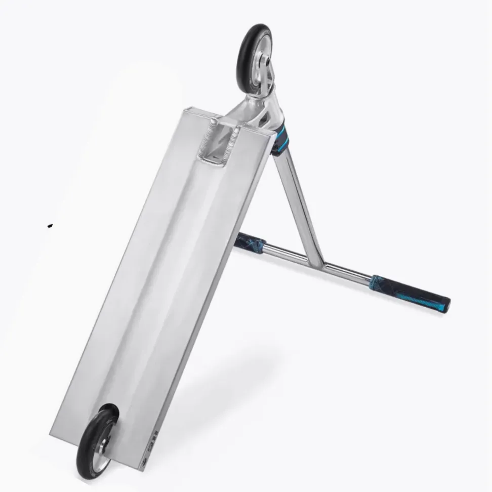 Самокат трюковой Hipe H6 Silver/Blue