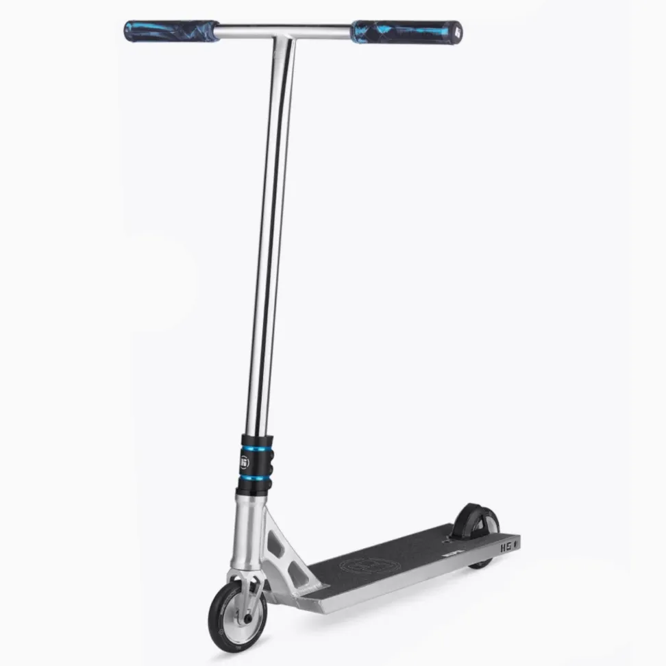 Самокат трюковой Hipe H6 Silver/Blue