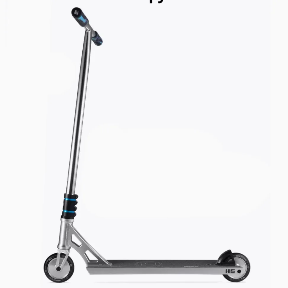 Самокат трюковой Hipe H6 Silver/Blue