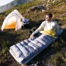 Спальник с натуральным пухом Naturehike CW400 NH18C400-D p-р L yellow-grey