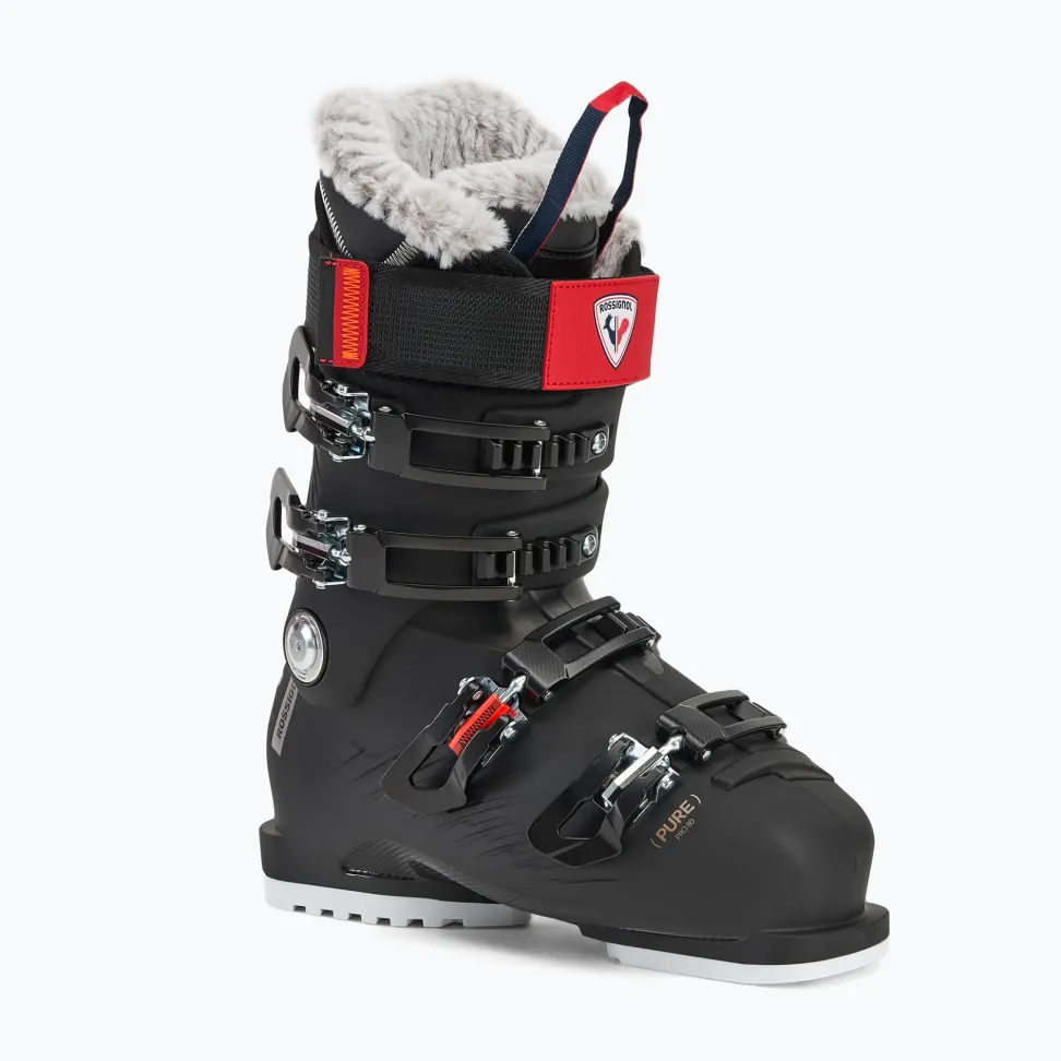 Ботинки лыжные женские Rossignol Pure Pro 80 W metal black