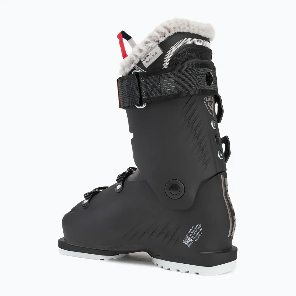 Ботинки лыжные женские Rossignol Pure Pro 80 W metal black