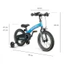 Детский велосипед 3 в 1 Qplay Miniby 14" Blue от 3 лет