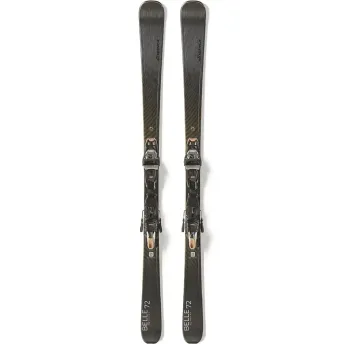Nordica 25-26 лыжи Belle DC 72 black-gold