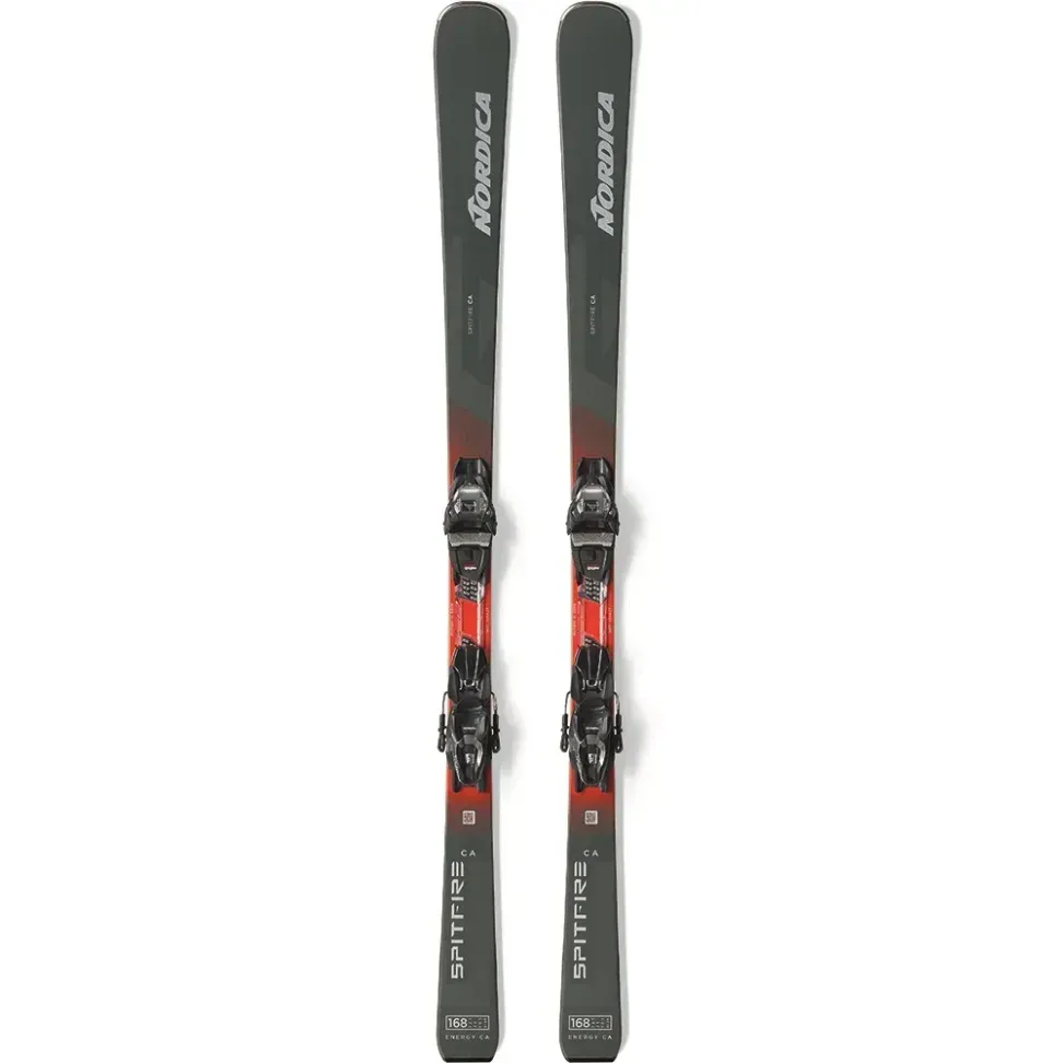 Nordica 25-26 лыжи Spitfire CA greygreen-red