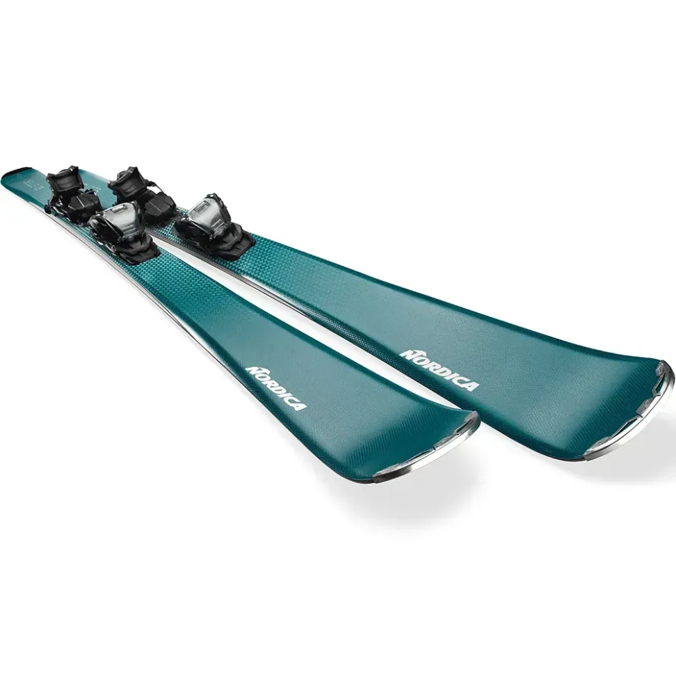 Nordica 24-25 лижі Belle 75 turquoise-white
