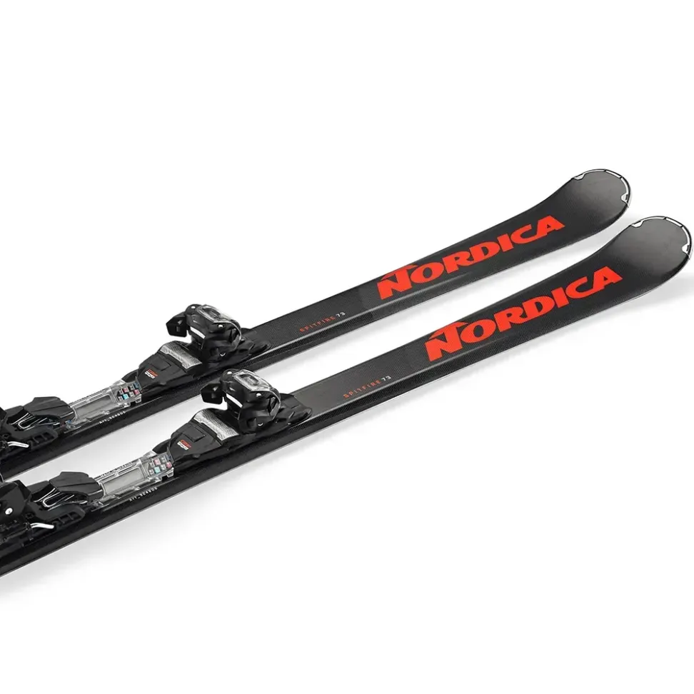 Nordica 24-25 лижі Spitfire 73 anthracite-red