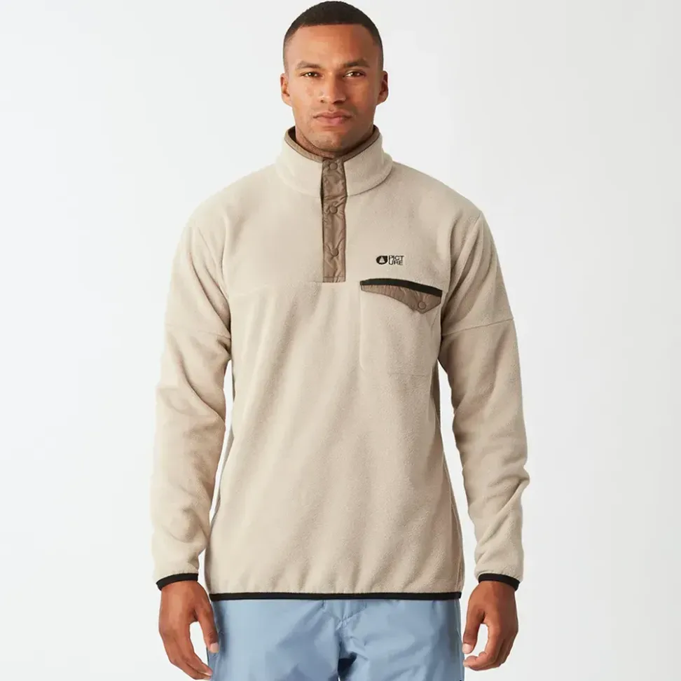 Picture Organic реглан флисовый Arcca 1/4 pure cashmere