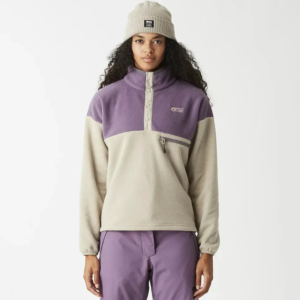 Picture Organic реглан флисовый Arcca 1/4 W pure cashmere