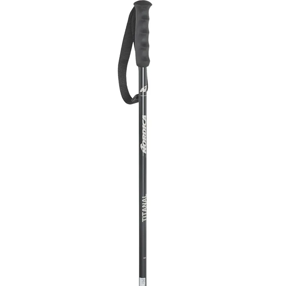 Nordica палки лыжные Alpine TI Dark grey 115 см