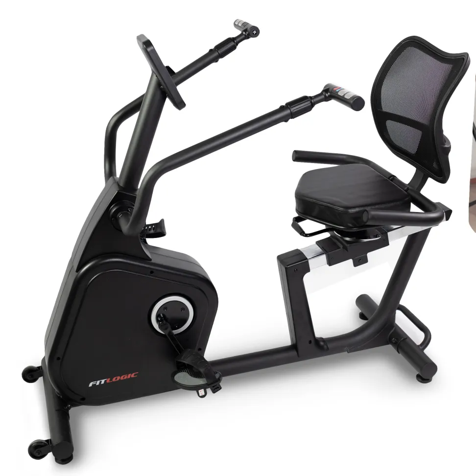 Горизонтальный велотренажер FitLogic B1902R