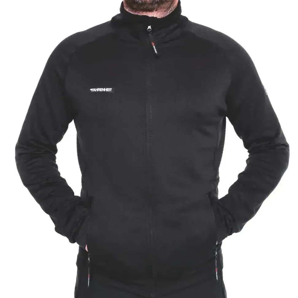 Куртка флісова Fahrenheit Power Grid Full ZIP Black