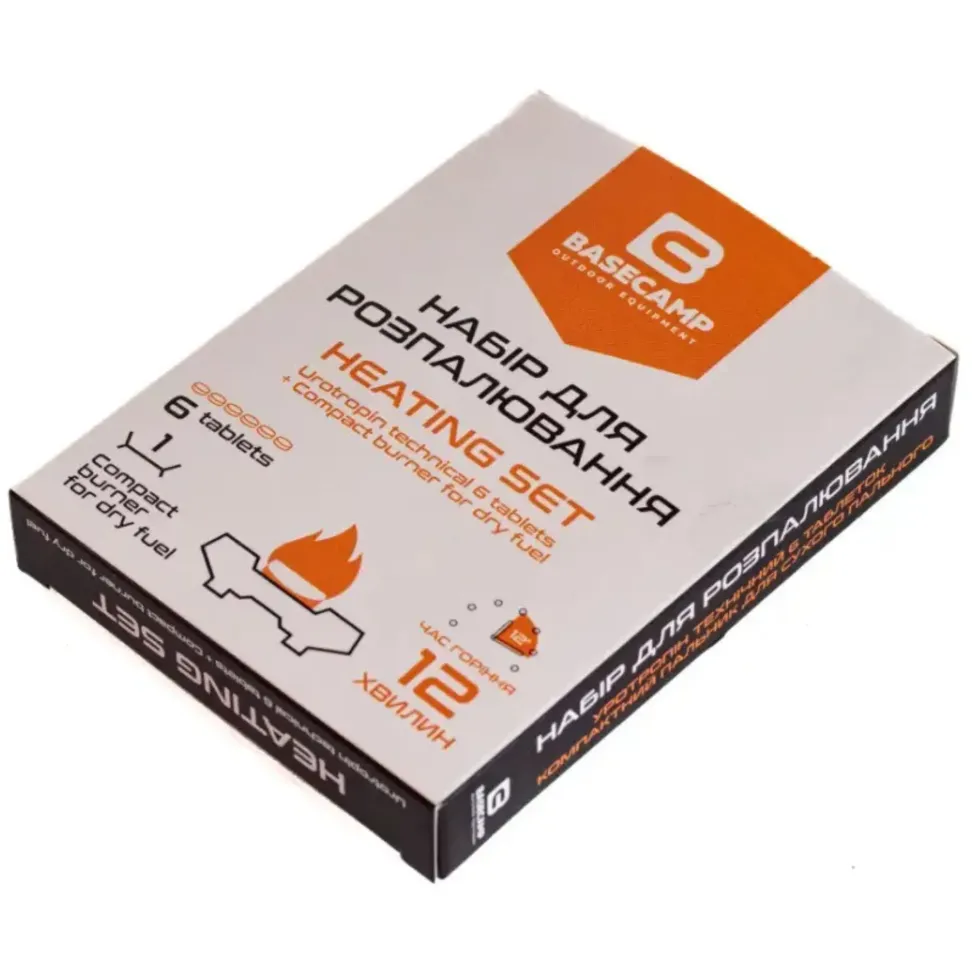 Набір для розпалювання BaseCamp Heating Set (BCP 50900)
