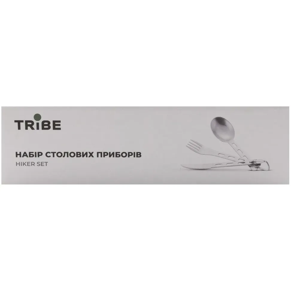Набір столових приборів Tribe Hiker Set сталевий