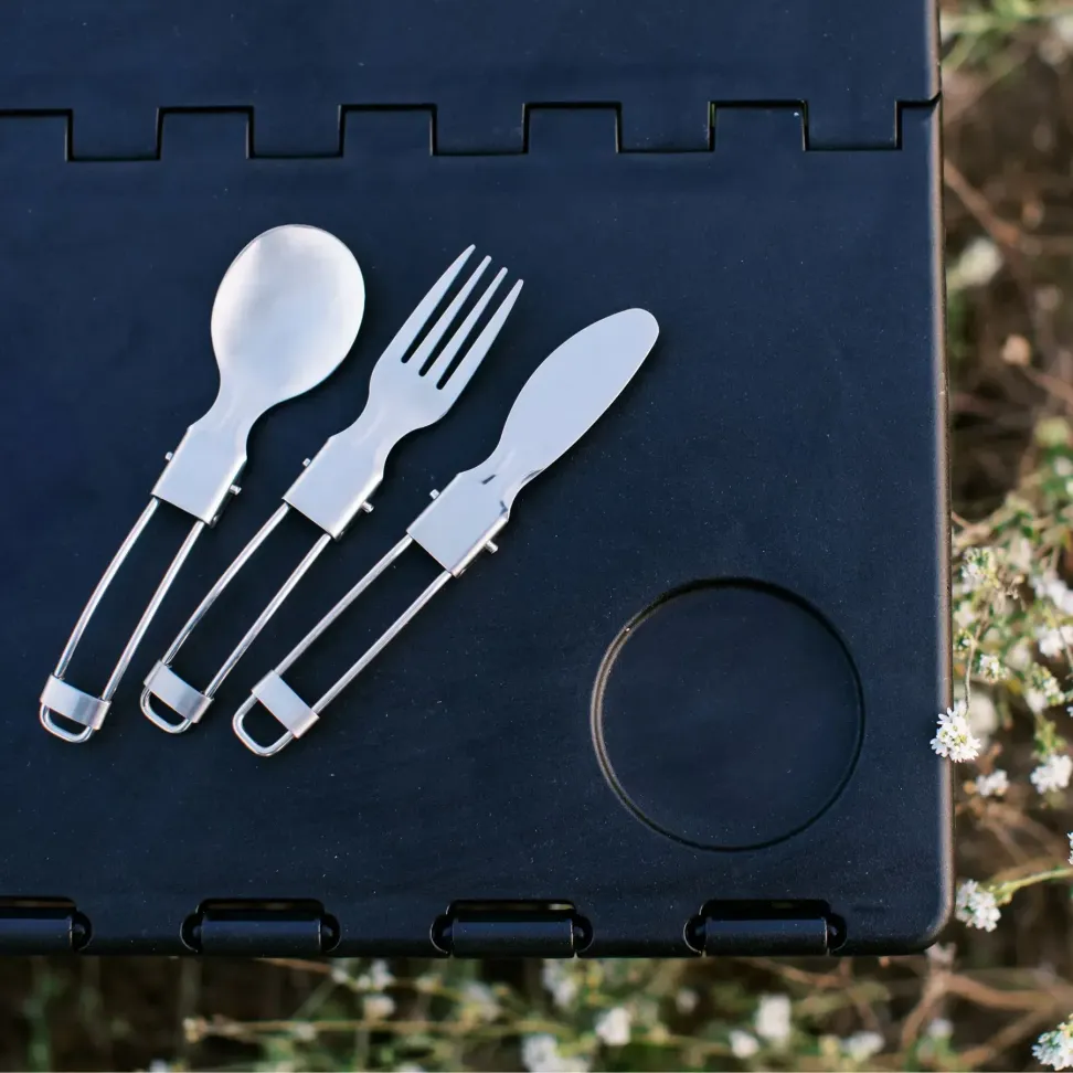 Набір столових приборів Tribe Compact Set сталевий