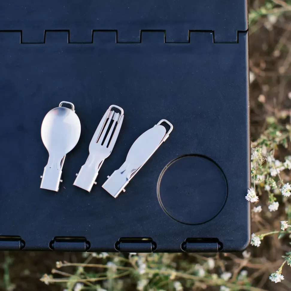 Набір столових приборів Tribe Compact Set сталевий
