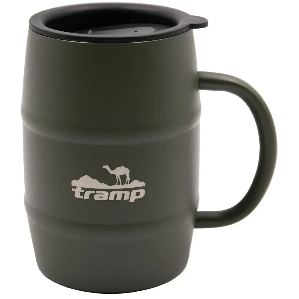 Термокружка подарочная Tramp 0,5л. с крышкой TRC-100-olive