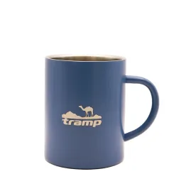 Термокружка Tramp 400 мл синяя UTRC-010-blue