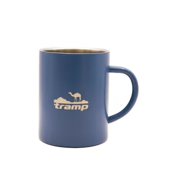 Термокружка Tramp 400 мл синяя UTRC-010-blue