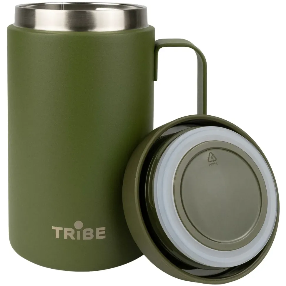 Чашка-термос Tribe Adventure Mug 450 мл, olive