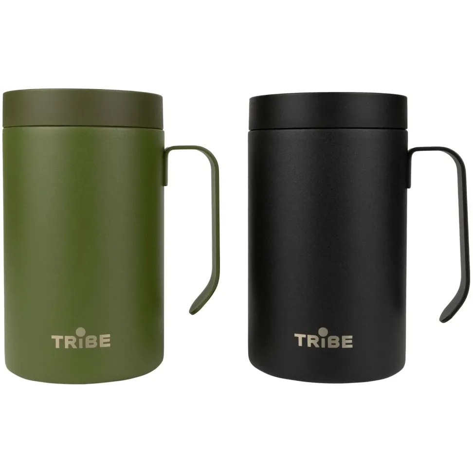Чашка-термос Tribe Adventure Mug 450 мл, olive